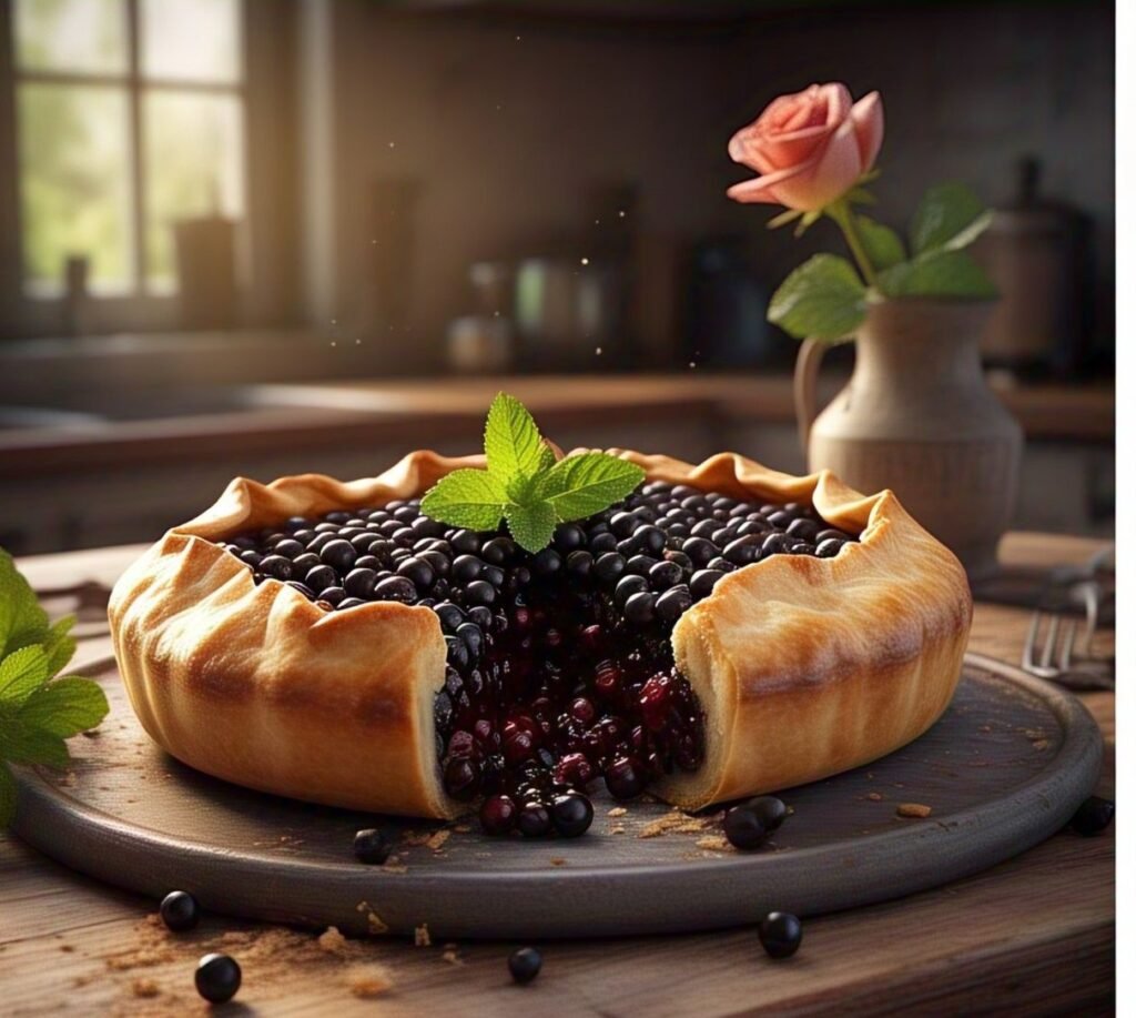 black currant pie