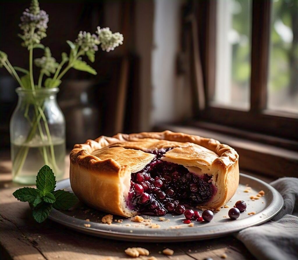 black currant pie